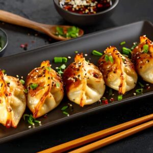 Cheese Corn Korean Momos [6 Pieces]
