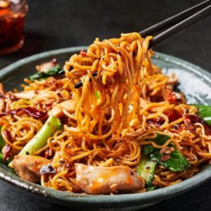 Chicken Garlic Chilli Noodles