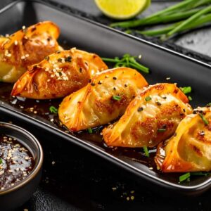 Cheese Corn Peri Peri Momos [6 Pieces]