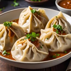 Paneer White Shami Momos [6 Pieces]