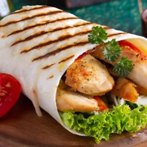 Barbeque Chicken Shawarma