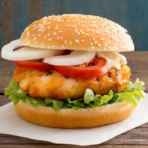 Aloo Tikki Masala Burger