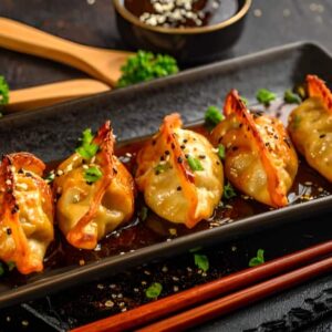 Veg Schezwan Momos [6 Pieces]